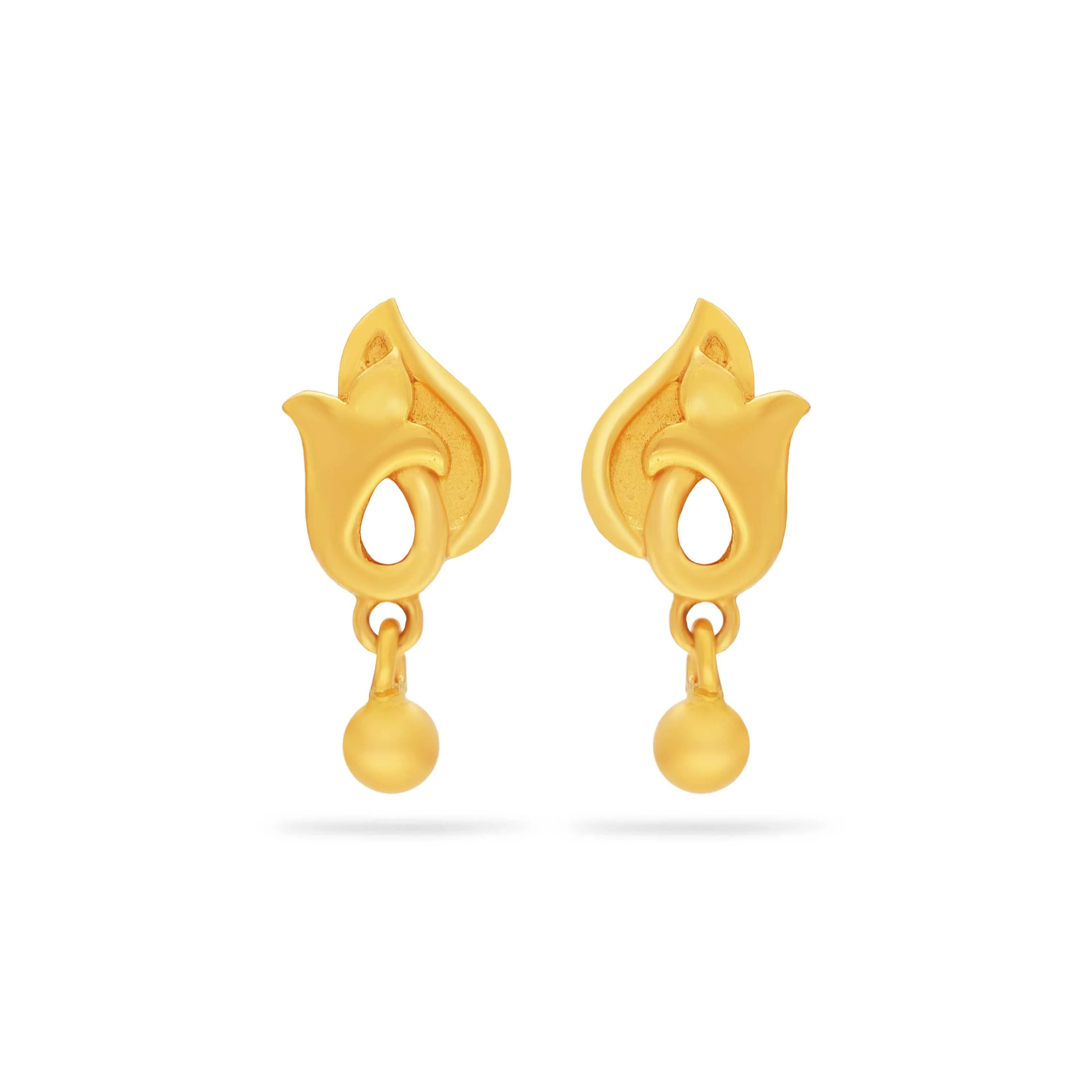 Timeless 22KT Gold Drop Earrings for Women